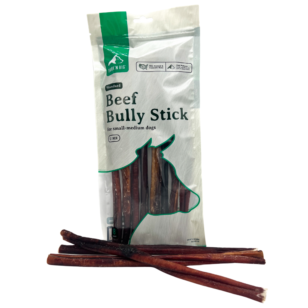 Beef Bully Stick 12" Standard | Thick (Case)