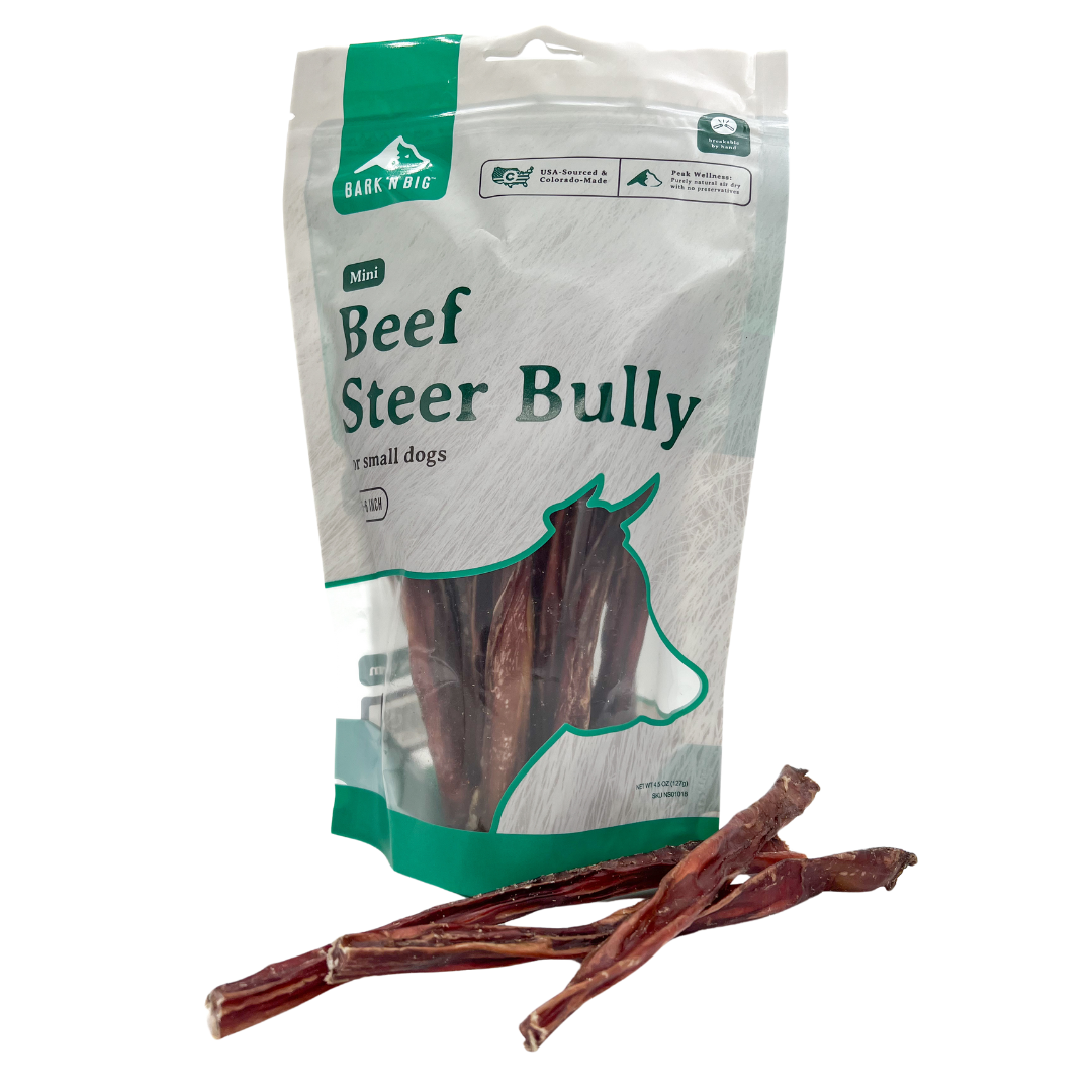 Beef Steer Bully 6" | 12" | Mini | Thick