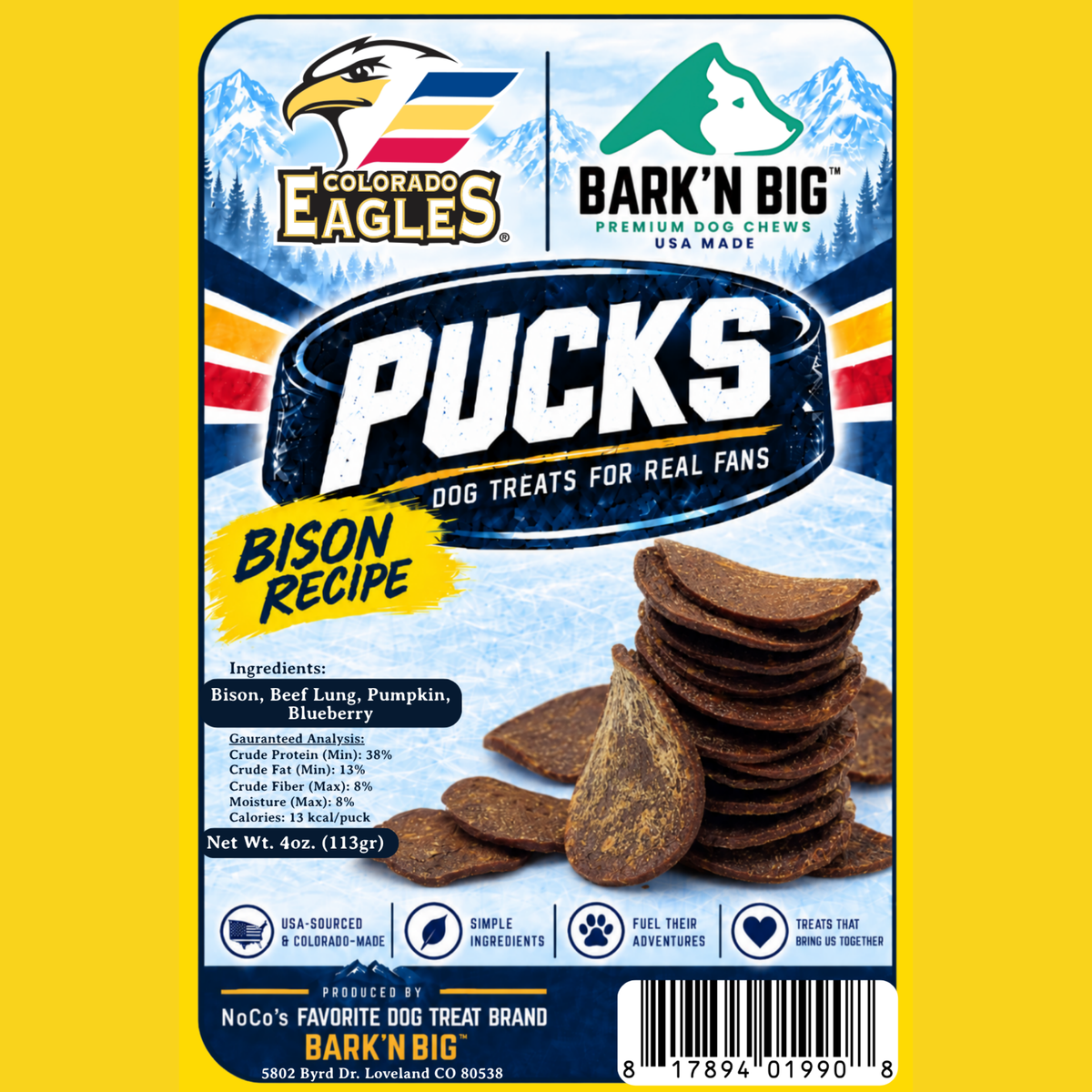Colorado Eagles Pucks | Sticks