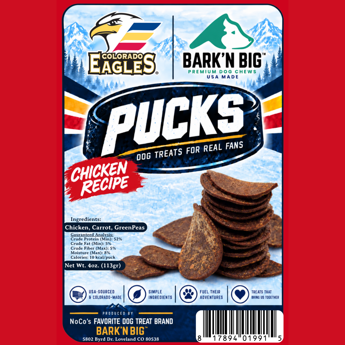 Colorado Eagles Pucks | Sticks