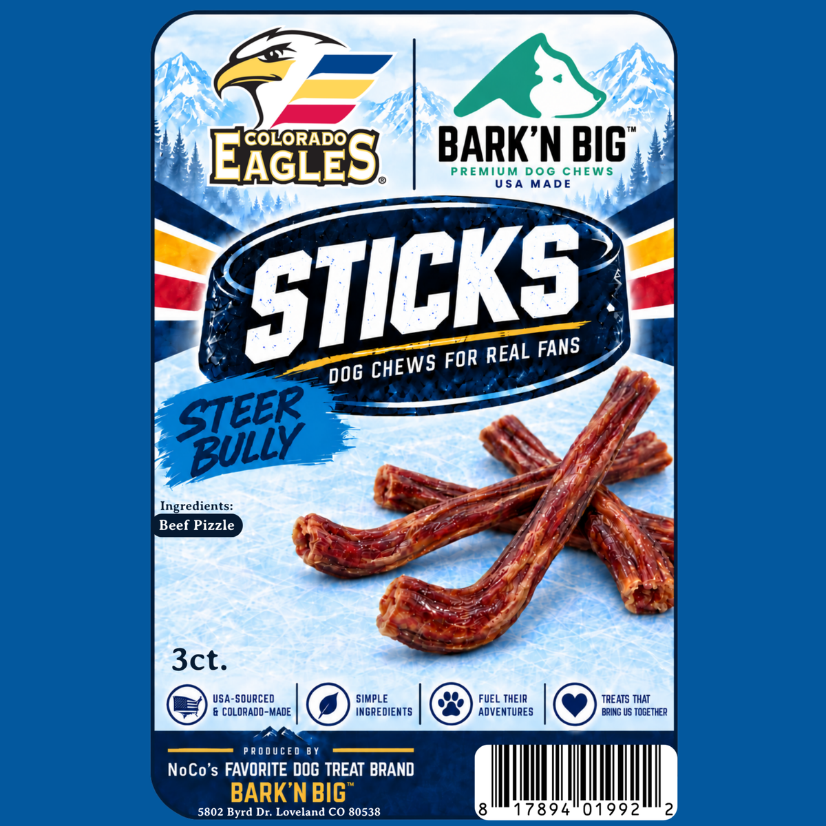 Colorado Eagles Pucks | Sticks