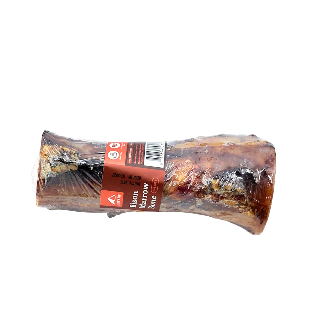 Bison Marrow Bone 6" | 3" (Case)